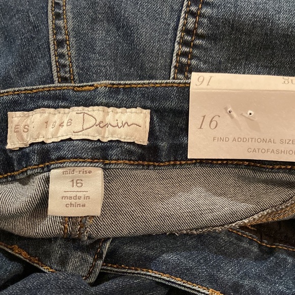 Denim jogging. Size 16 - Picture 8 of 8